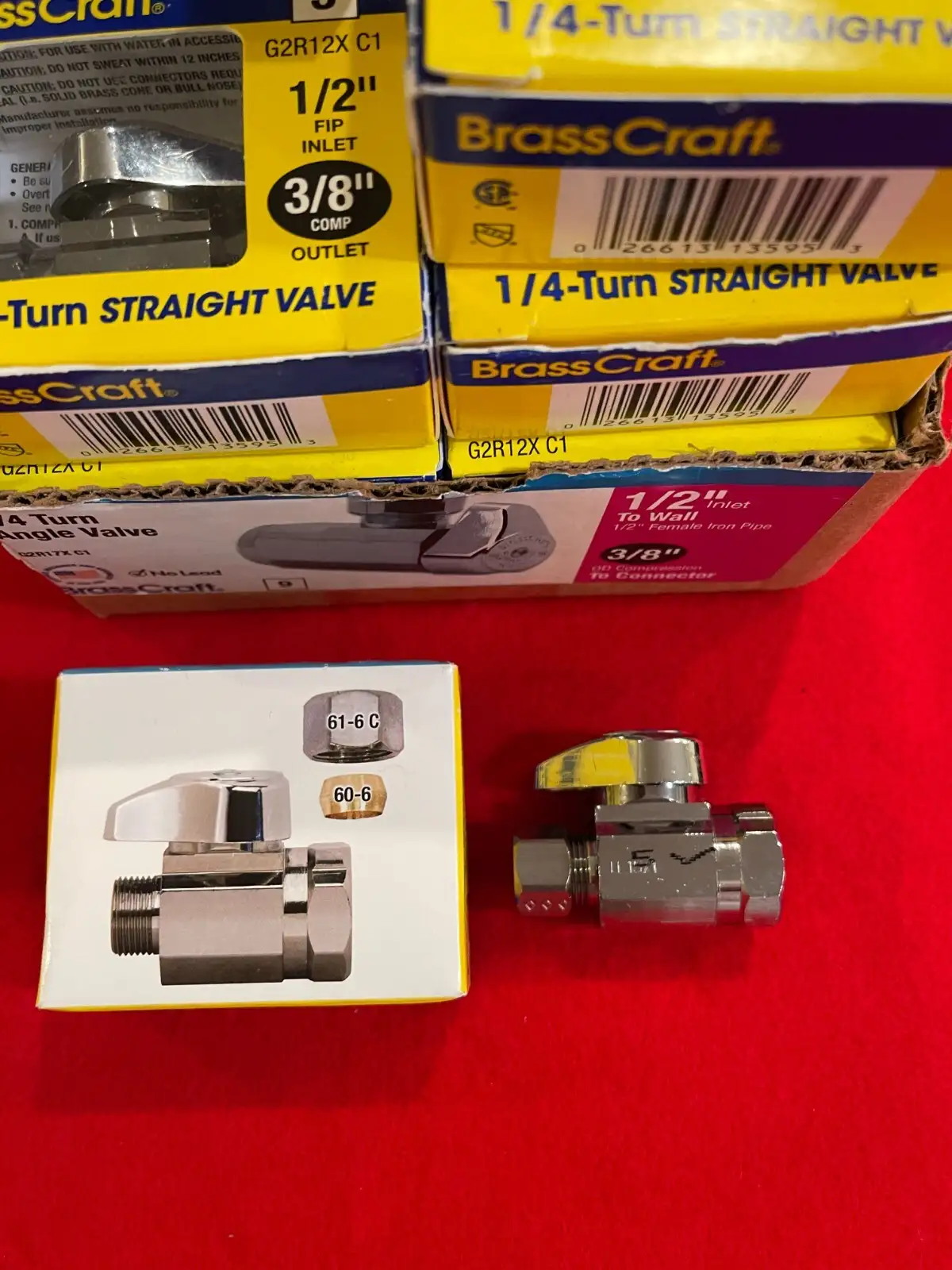 US 21st Century Brasscraft Water Supply Valves Set III - View 3