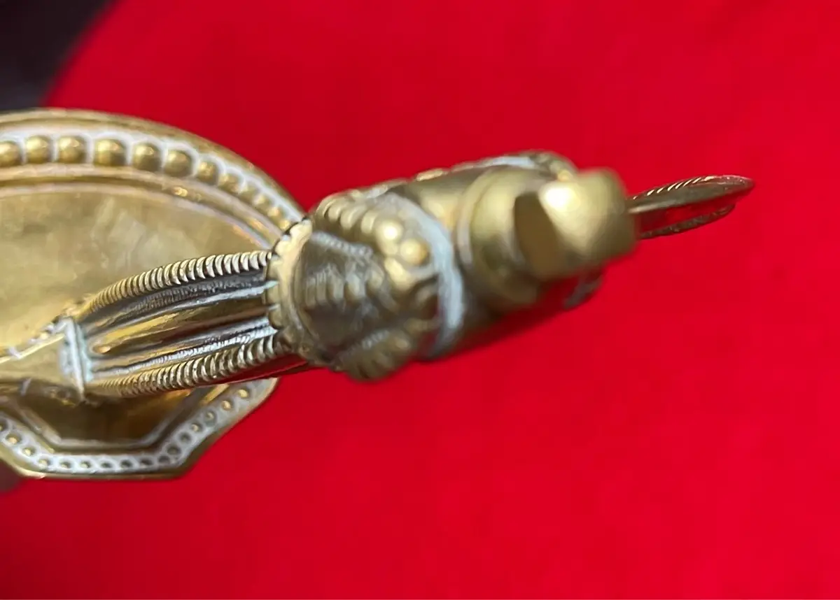 Original Antique British George 5th Officers Court Dress Sword - 13