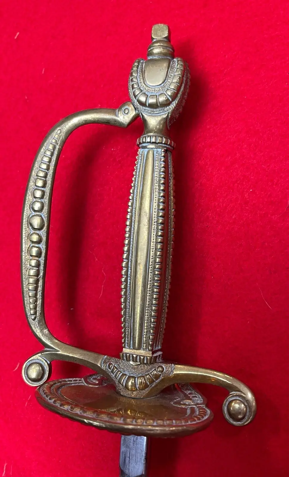 Original Antique British George 5th Officers Court Dress Sword - 17