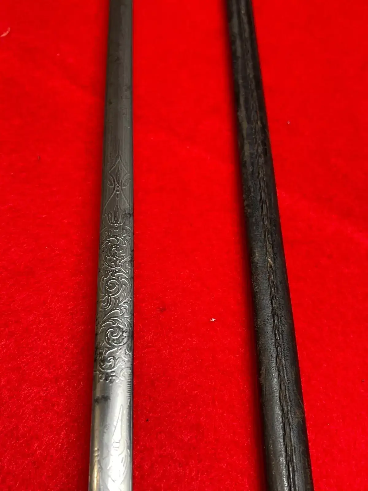 Original Antique British George 5th Officers Court Dress Sword - 7