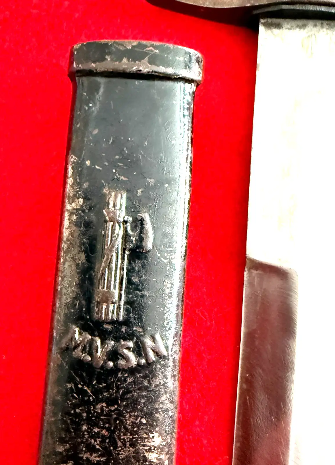 Original Italian WW2 MVSN Blackshirt Fighting Dagger - View 9