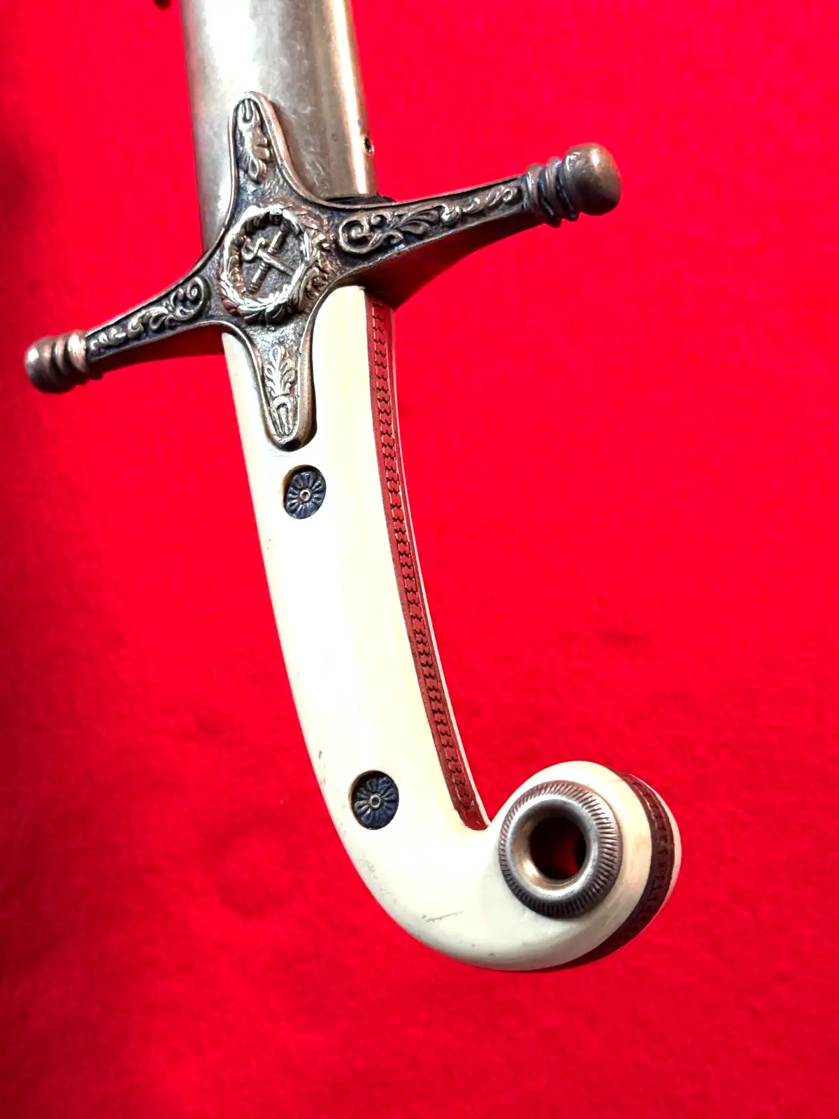 British M1831 Mameluke Officer Saber with Scabbard - View 13