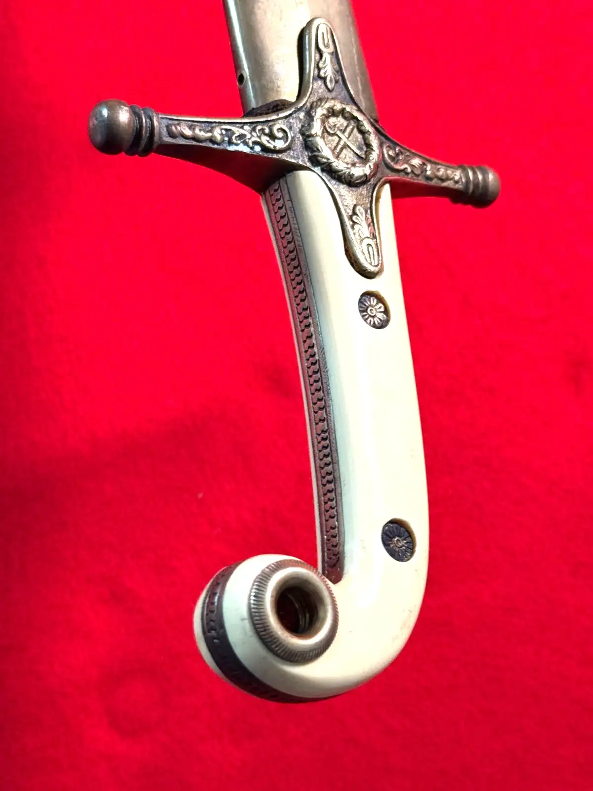 British M1831 Mameluke Officer Saber with Scabbard - View 15
