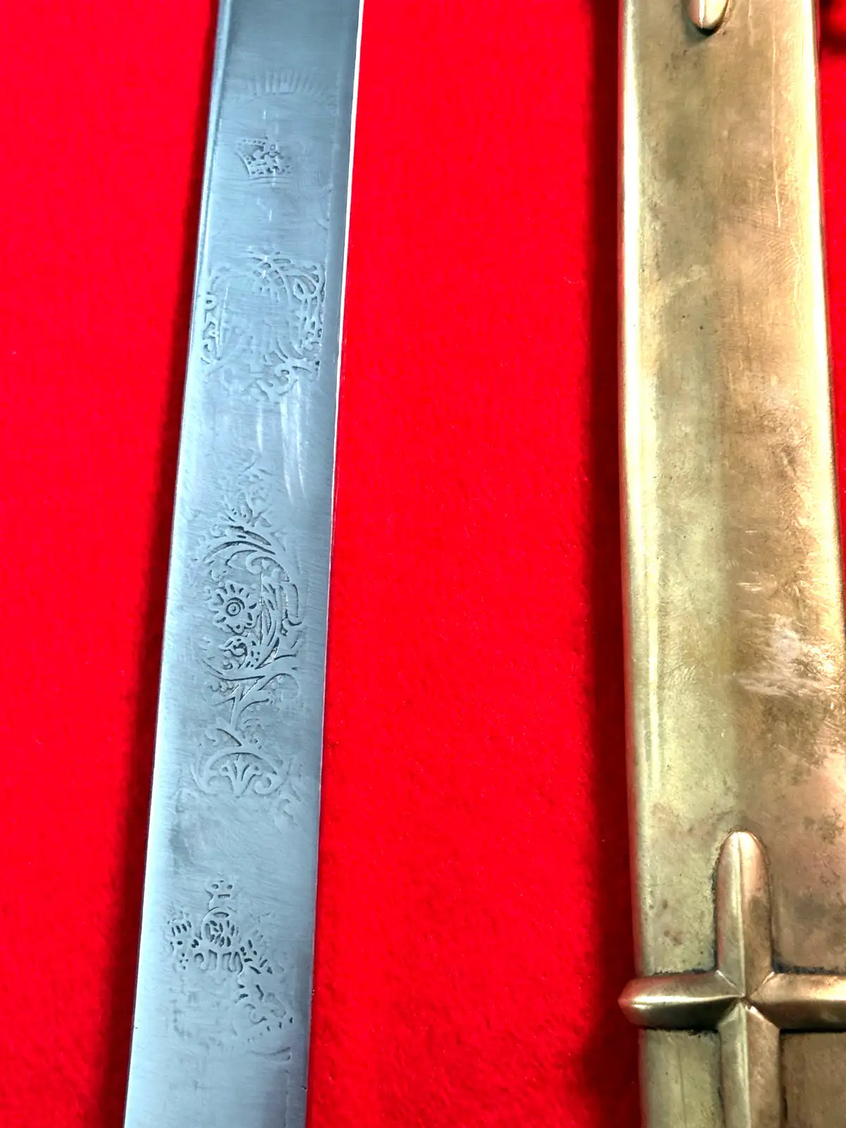 British M1831 Mameluke Officer Saber with Scabbard - View 6