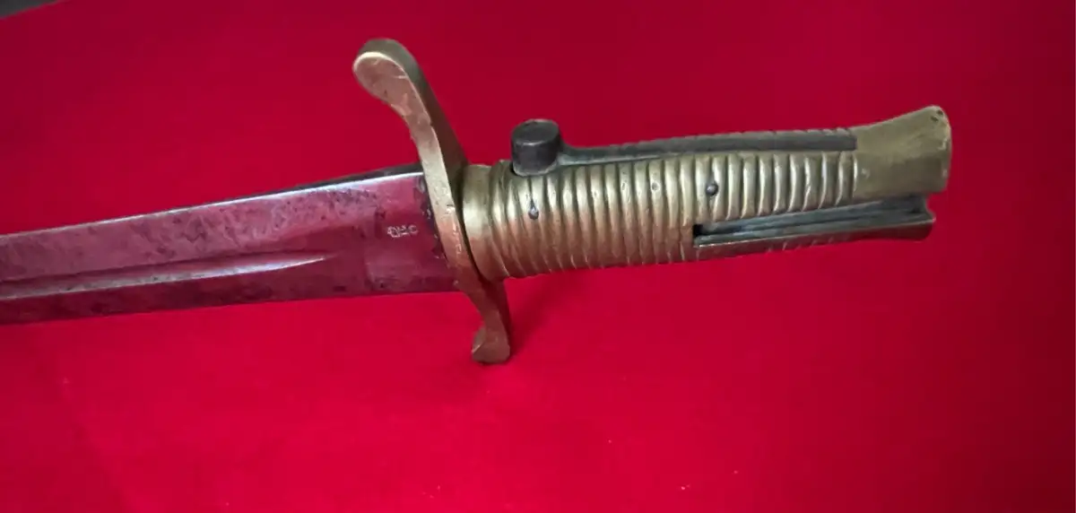 Original British-Import Brunswick Civil War Bayonet - View 4