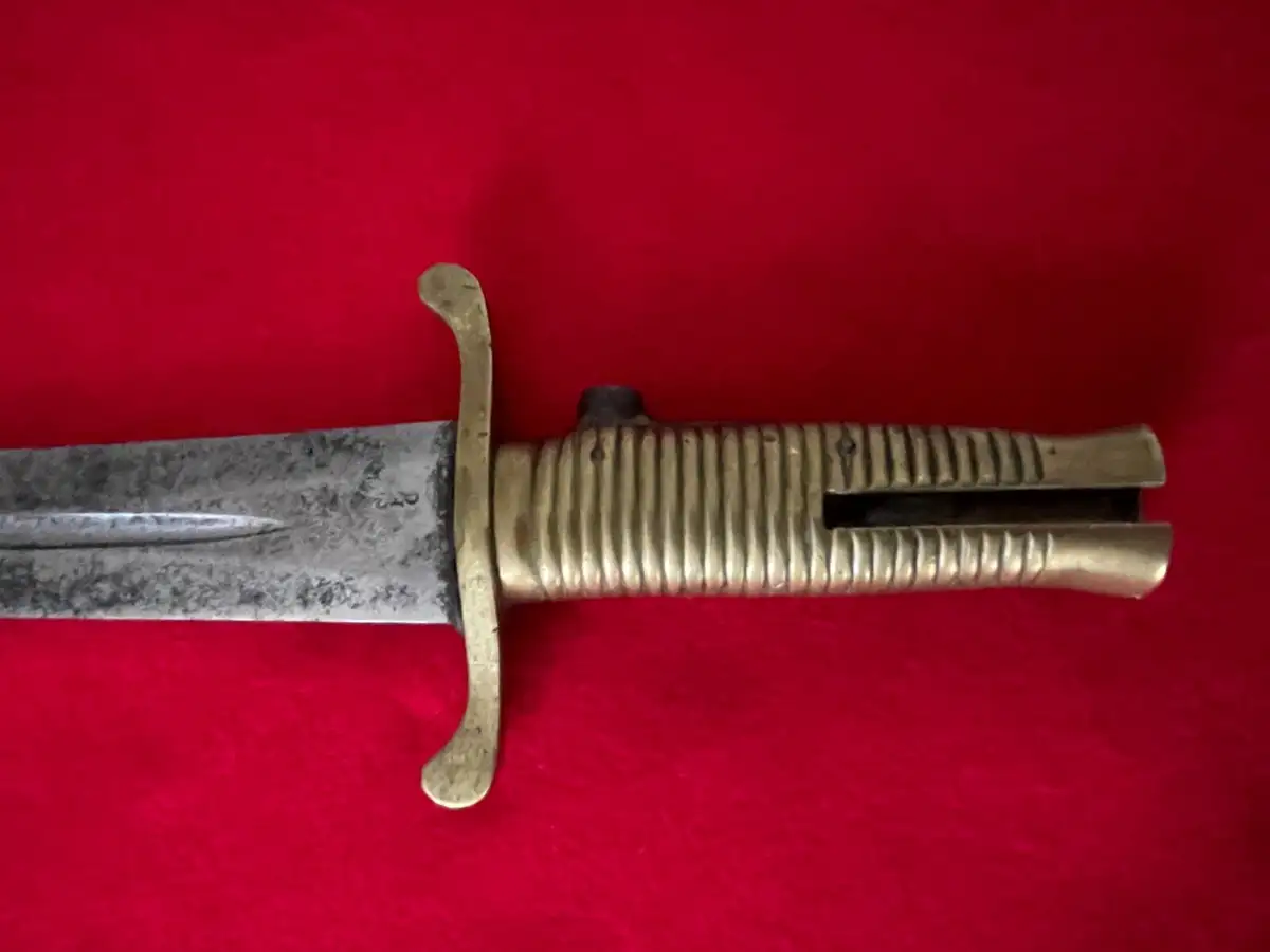 Original British-Import Brunswick Civil War Bayonet - View 5