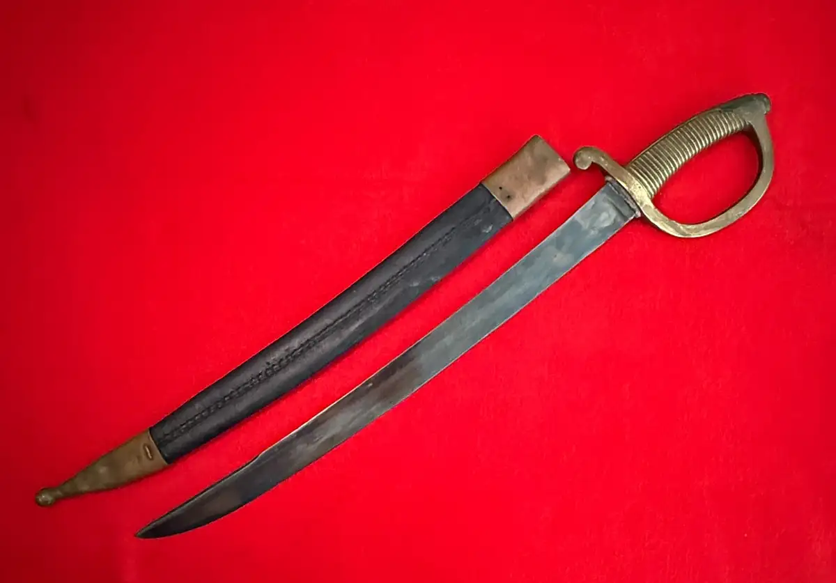 Original French Napoleonic Infantry Sabre Pattern 1801 alternate view