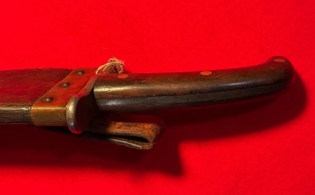Original US WW1 M1909 Bolo Knife Springfield 1912 - View 10