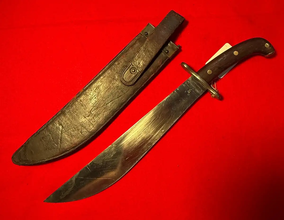 Original US WW1 M1909 Bolo Knife Springfield 1912 alternate view
