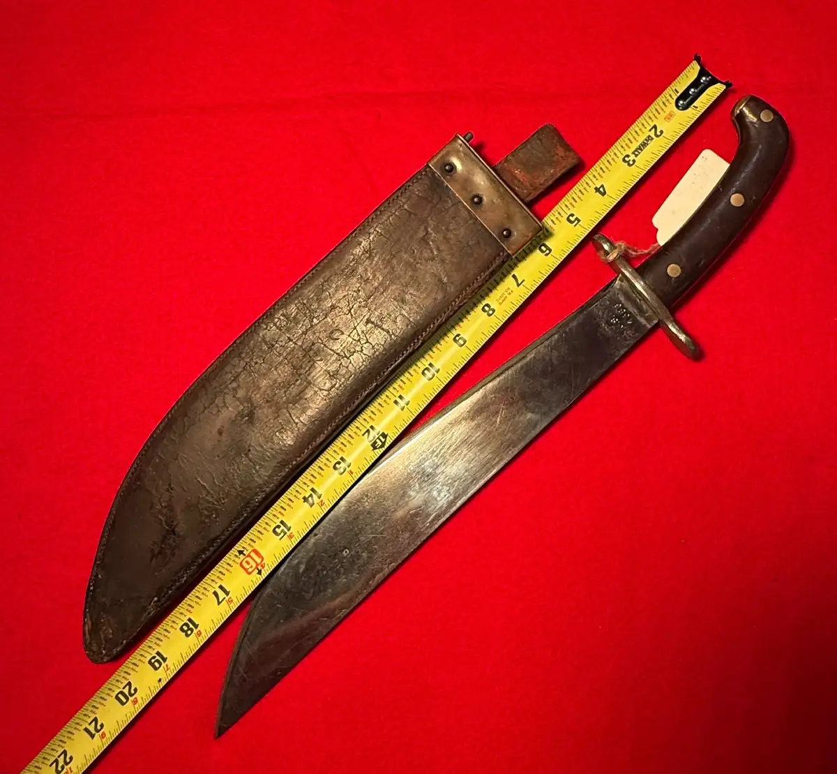 Original US WW1 M1909 Bolo Knife Springfield 1912 - View 3