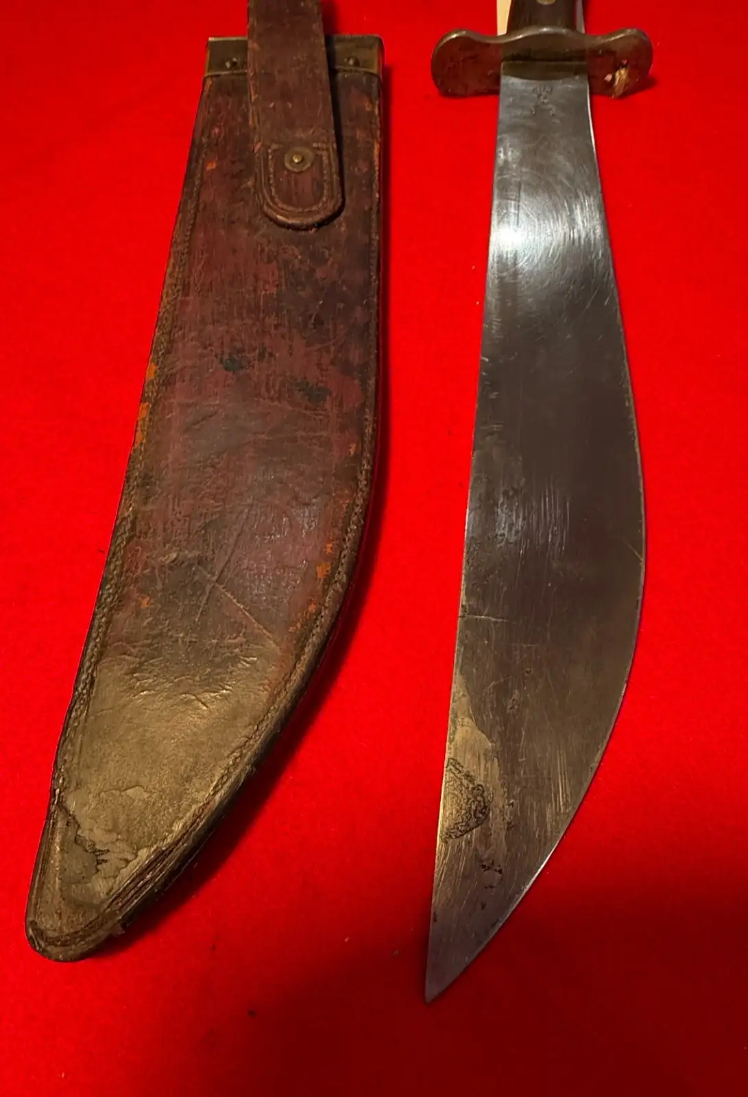 Original US WW1 M1909 Bolo Knife Springfield 1912 - View 5