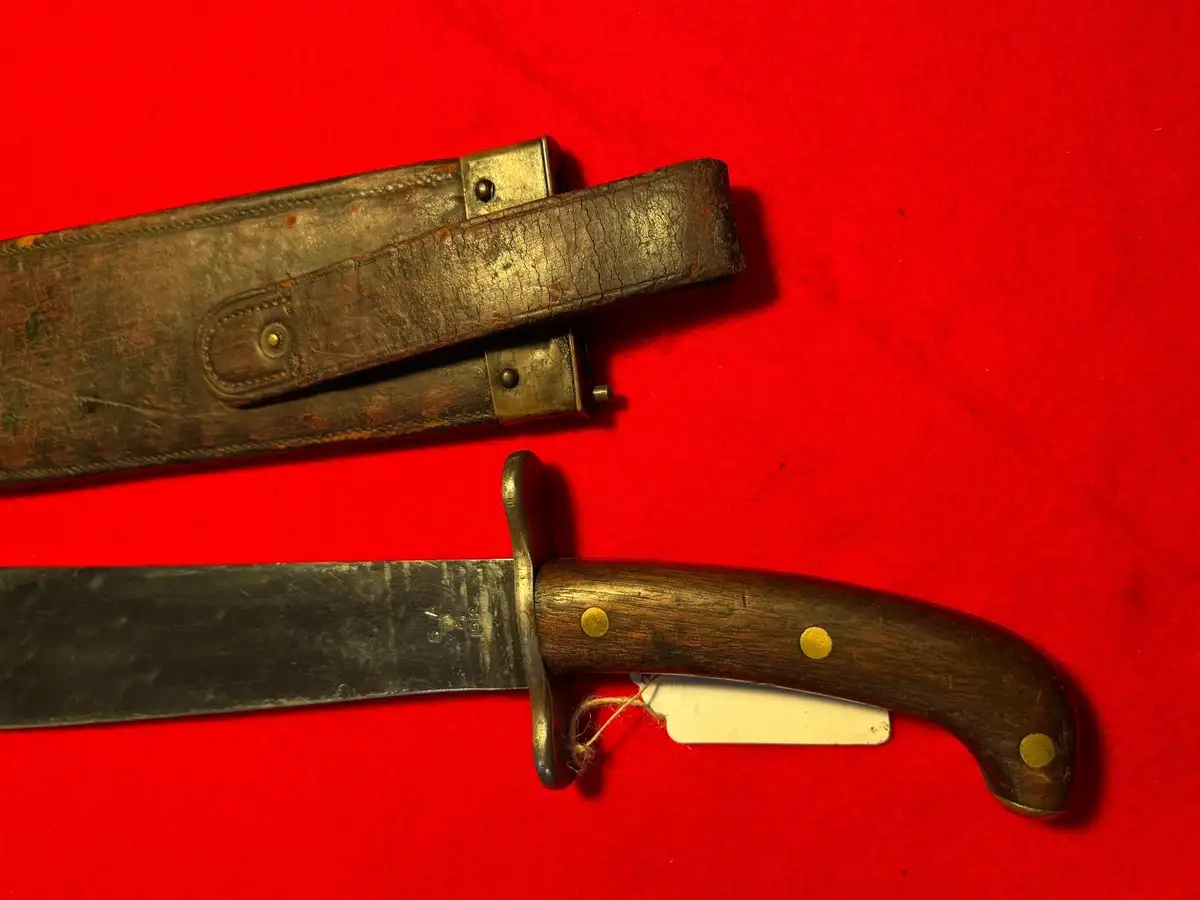 Original US WW1 M1909 Bolo Knife Springfield 1912 - View 6