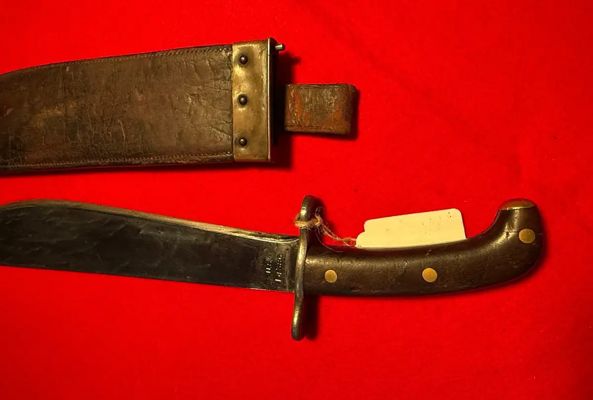 Original US WW1 M1909 Bolo Knife Springfield 1912 - View 7