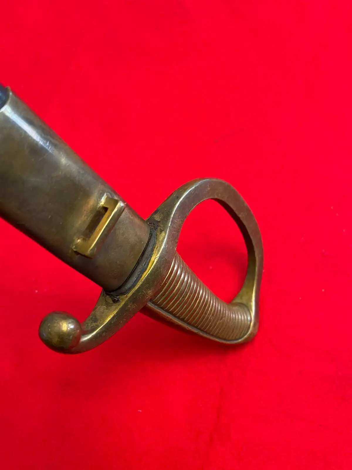 Original Spanish Toledo Artillery Saber with Scabbard - View 10