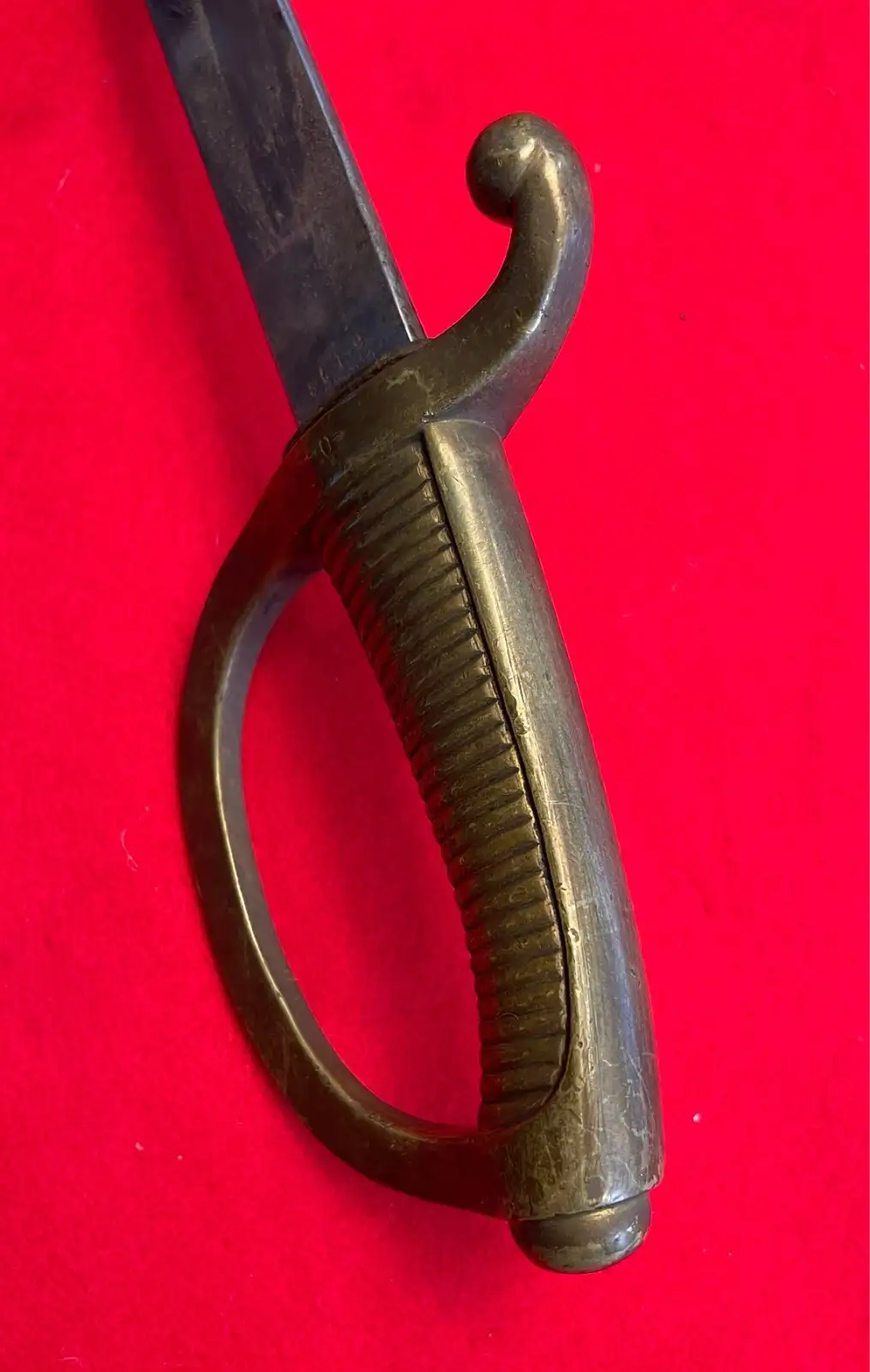 Original Spanish Toledo Artillery Saber with Scabbard - View 12