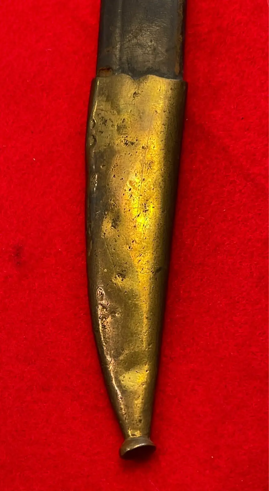 Original Spanish Toledo Artillery Saber with Scabbard - View 16