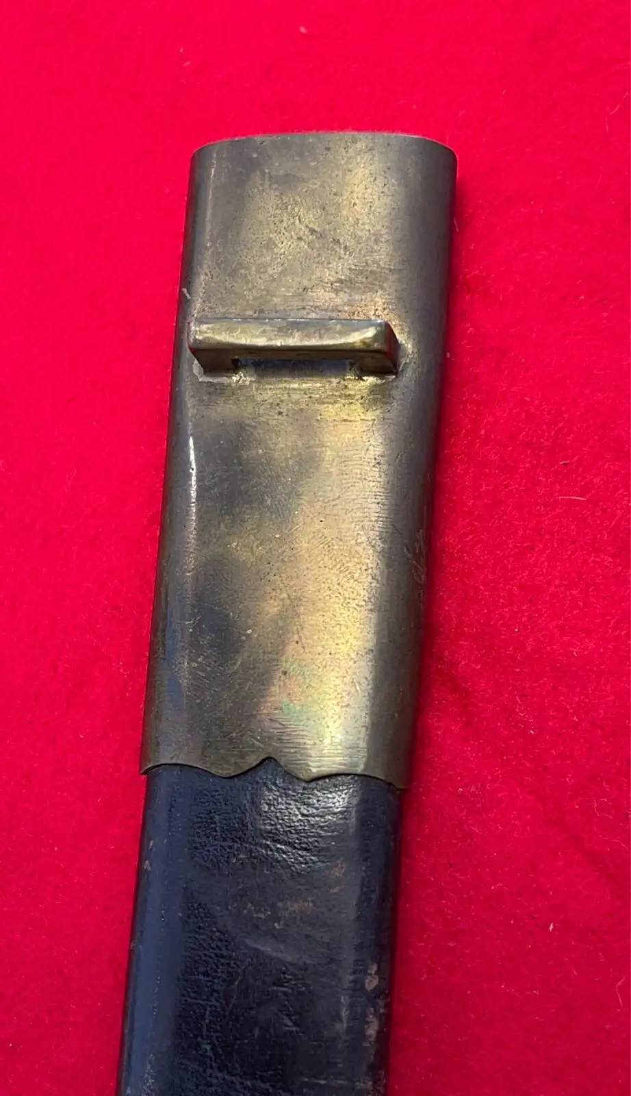 Original Spanish Toledo Artillery Saber with Scabbard - View 17