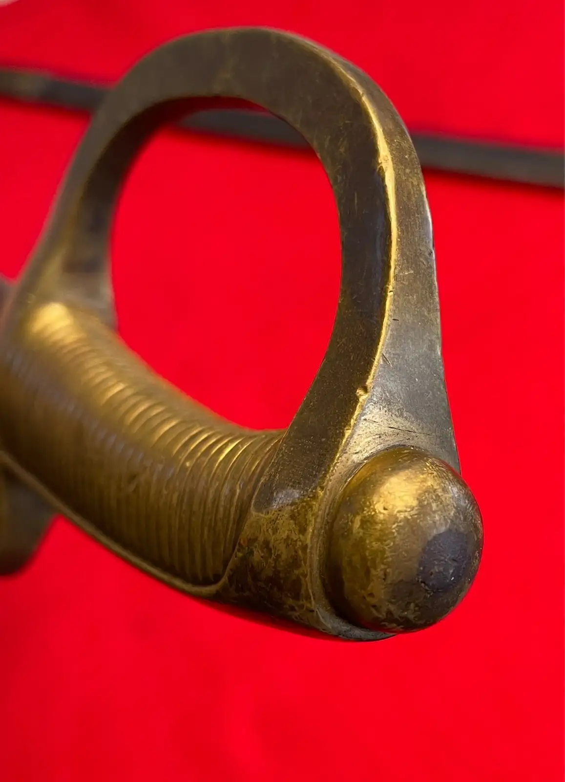 Original Spanish Toledo Artillery Saber with Scabbard - View 18