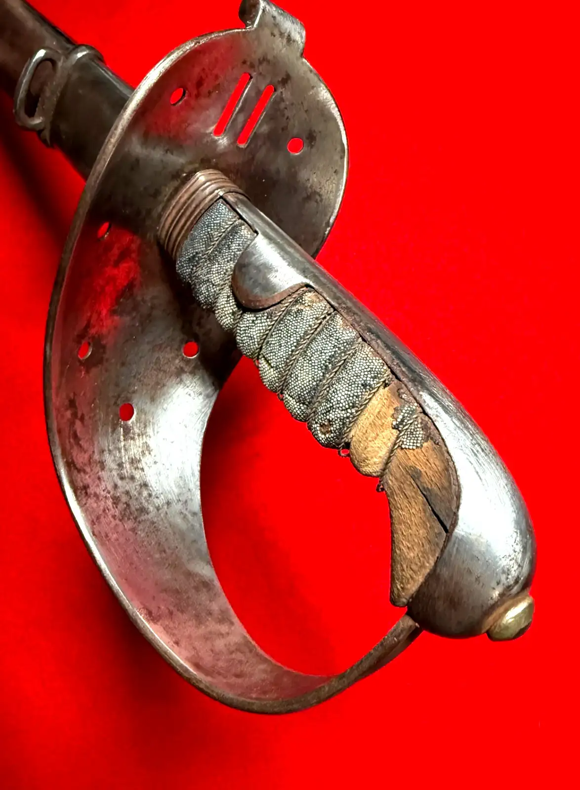 Original Austrian WW1 Cavalry Officer Sword with Scabbard - View 18
