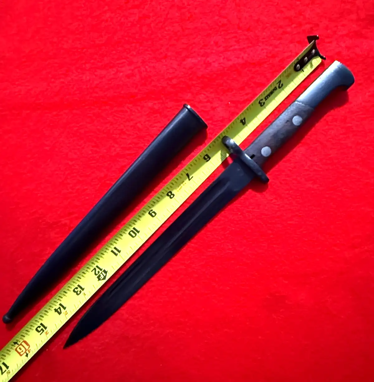 Original Yugoslavian WW2 K98 Bayonet Matching 17750 - View 3