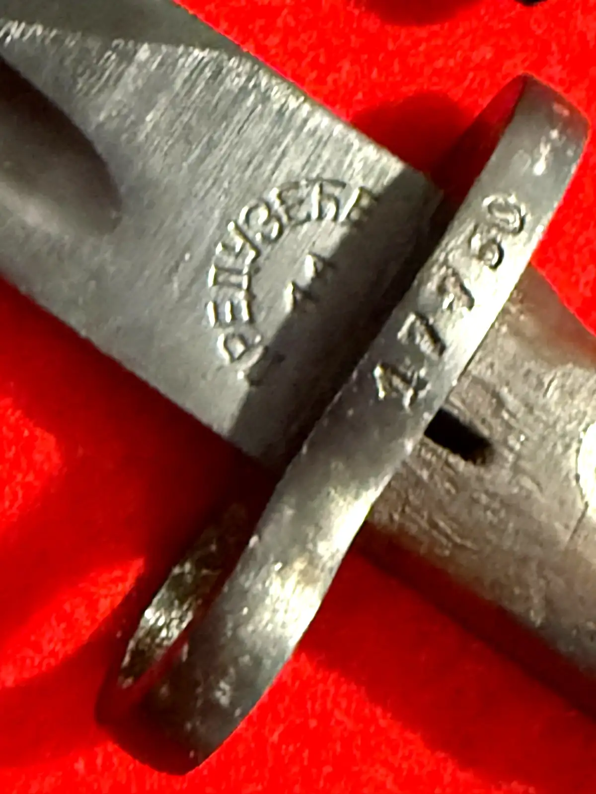 Original Yugoslavian WW2 K98 Bayonet Matching 17750 - View 6