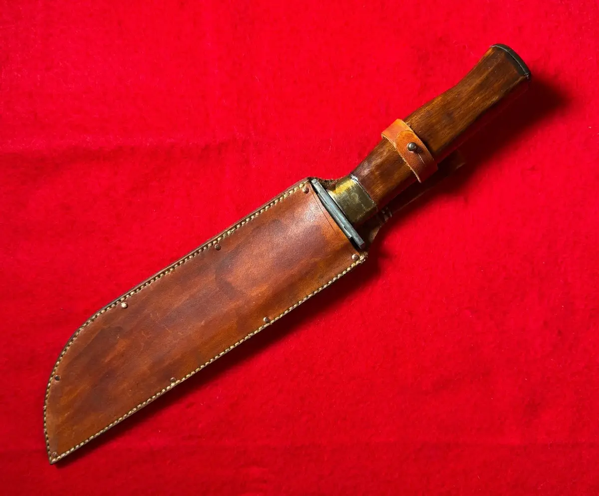 Vintage Bowie Hunting Knife, Machete Historical Large - 1