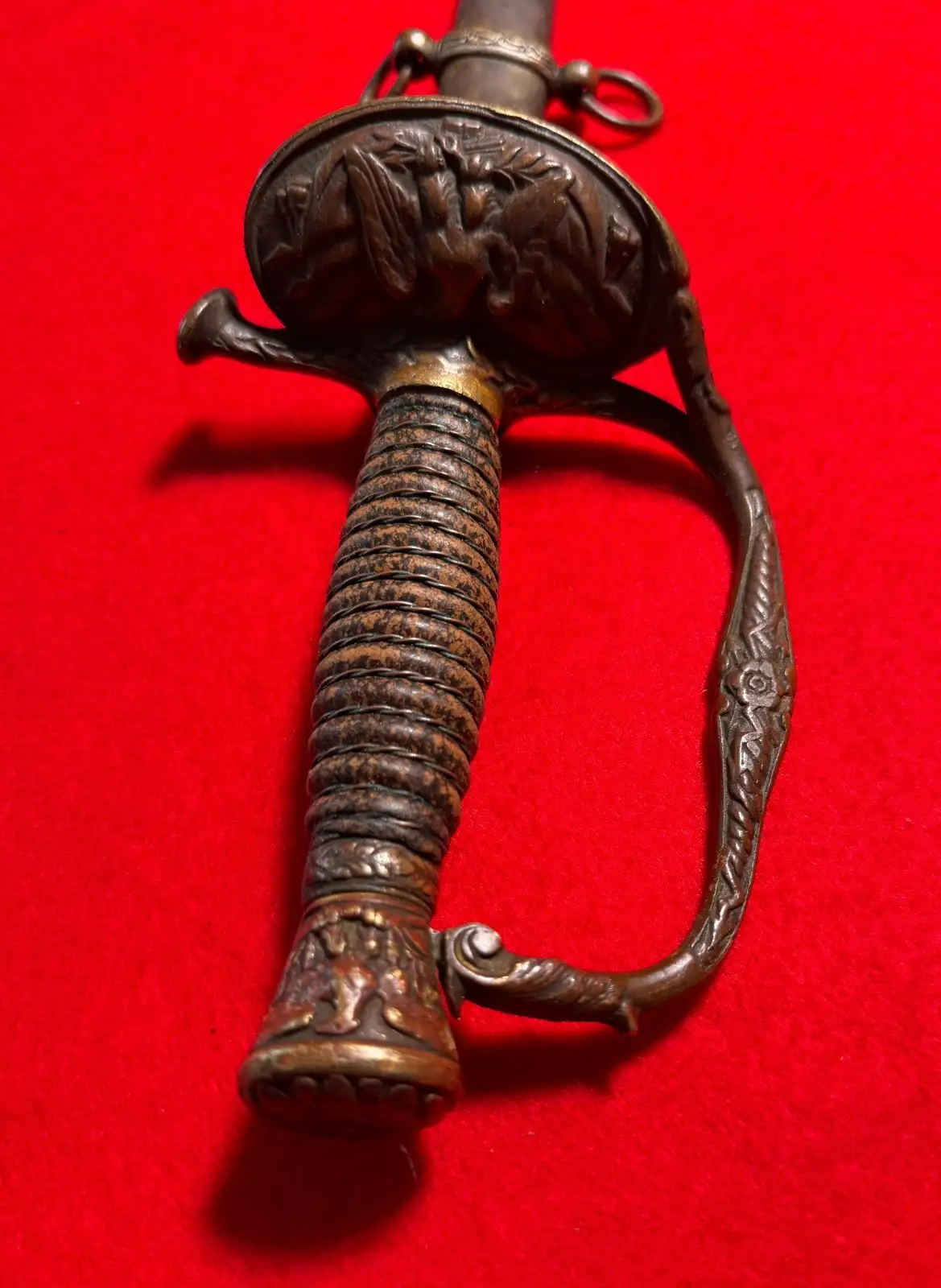Original US Civil War Staff Officer Sword with Scabbard - View 17