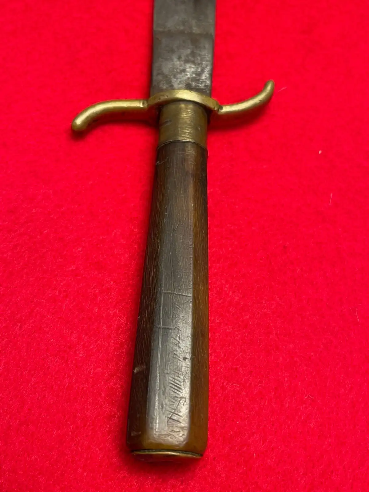 Original Mexican 19th Century Bone Handle Dagger - View 12