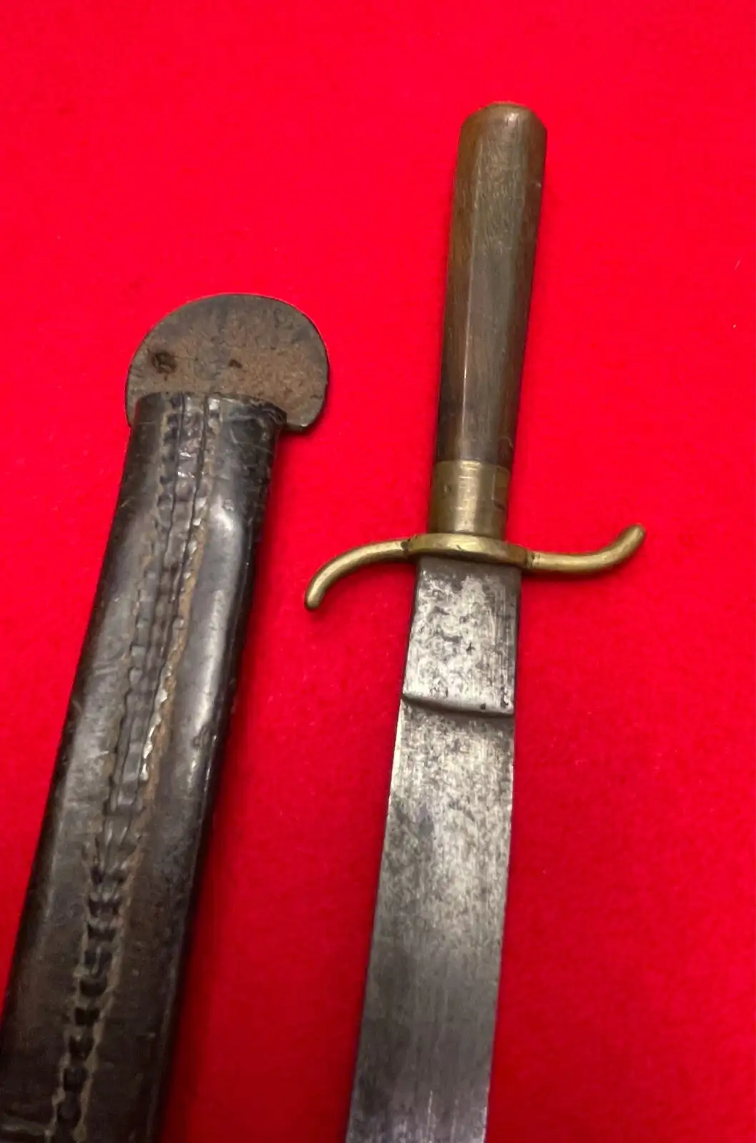 Original Mexican 19th Century Bone Handle Dagger - View 6