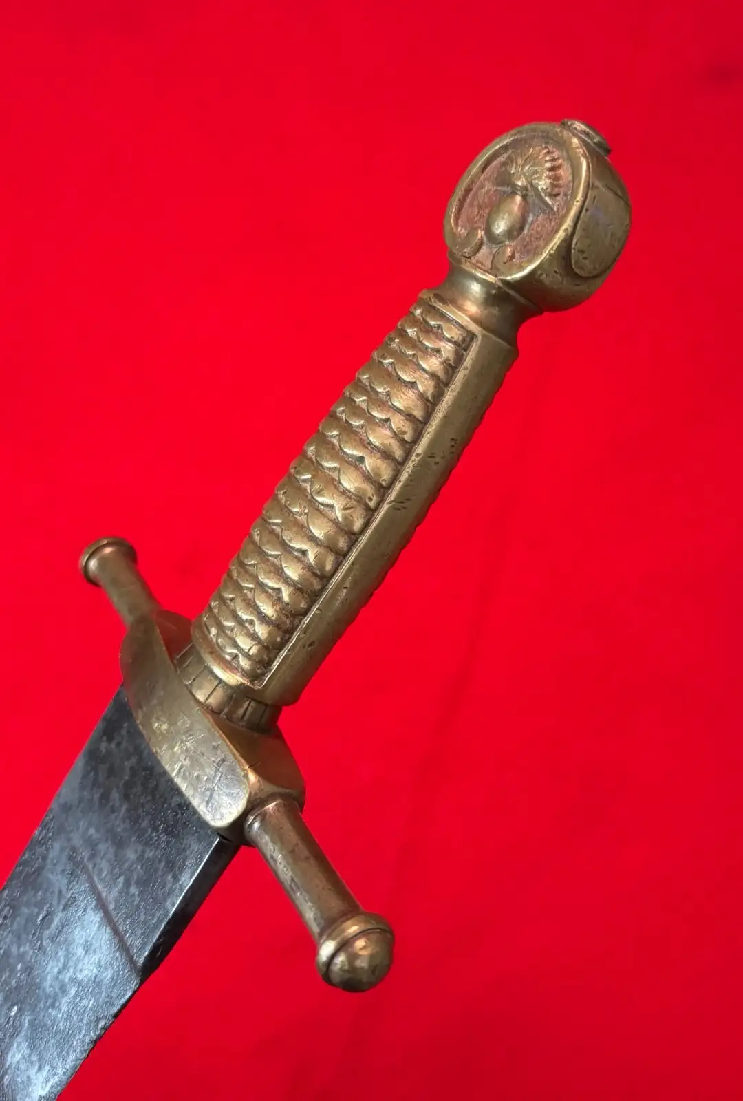 Original Spanish Toledo M1876 Artillery Short Sword - View 10