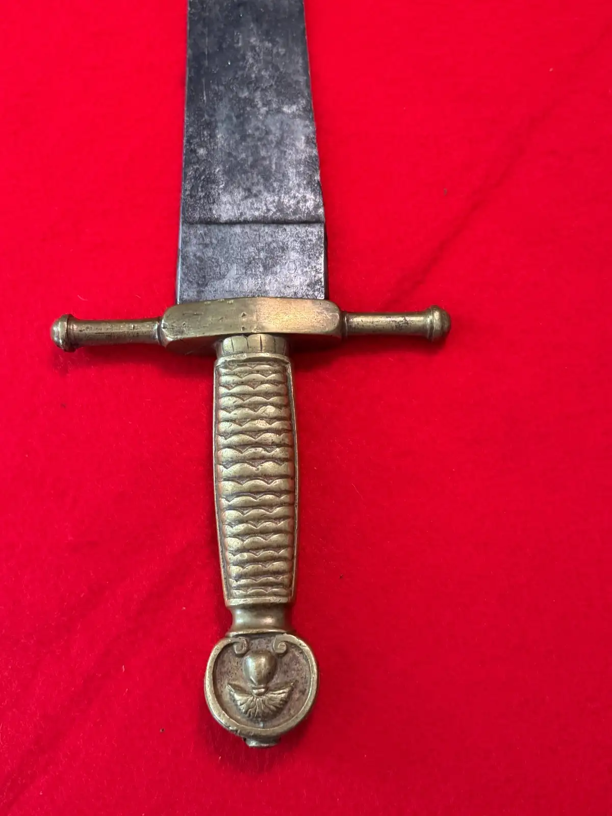 Original Spanish Toledo M1876 Artillery Short Sword - View 8