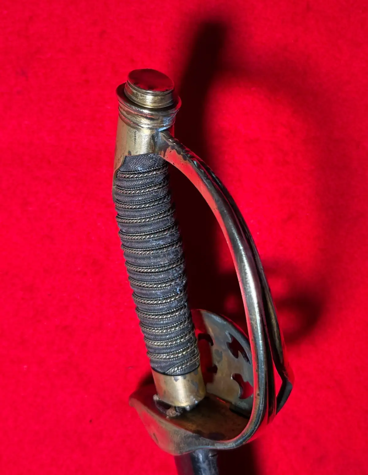 Original German WW1 M1889 Prussian Officer Sword - View 11