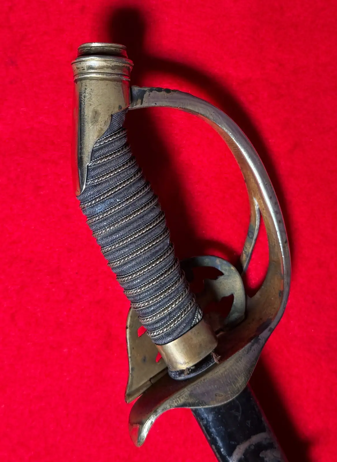 Original German WW1 M1889 Prussian Officer Sword - View 12