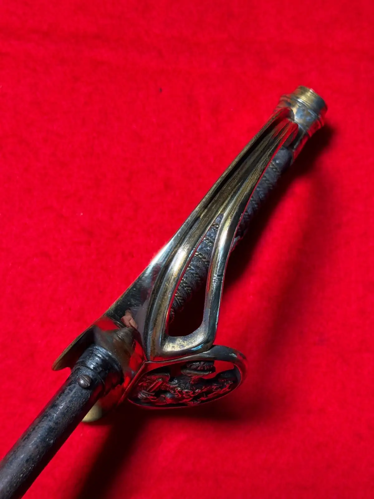 Original German WW1 M1889 Prussian Officer Sword - View 14