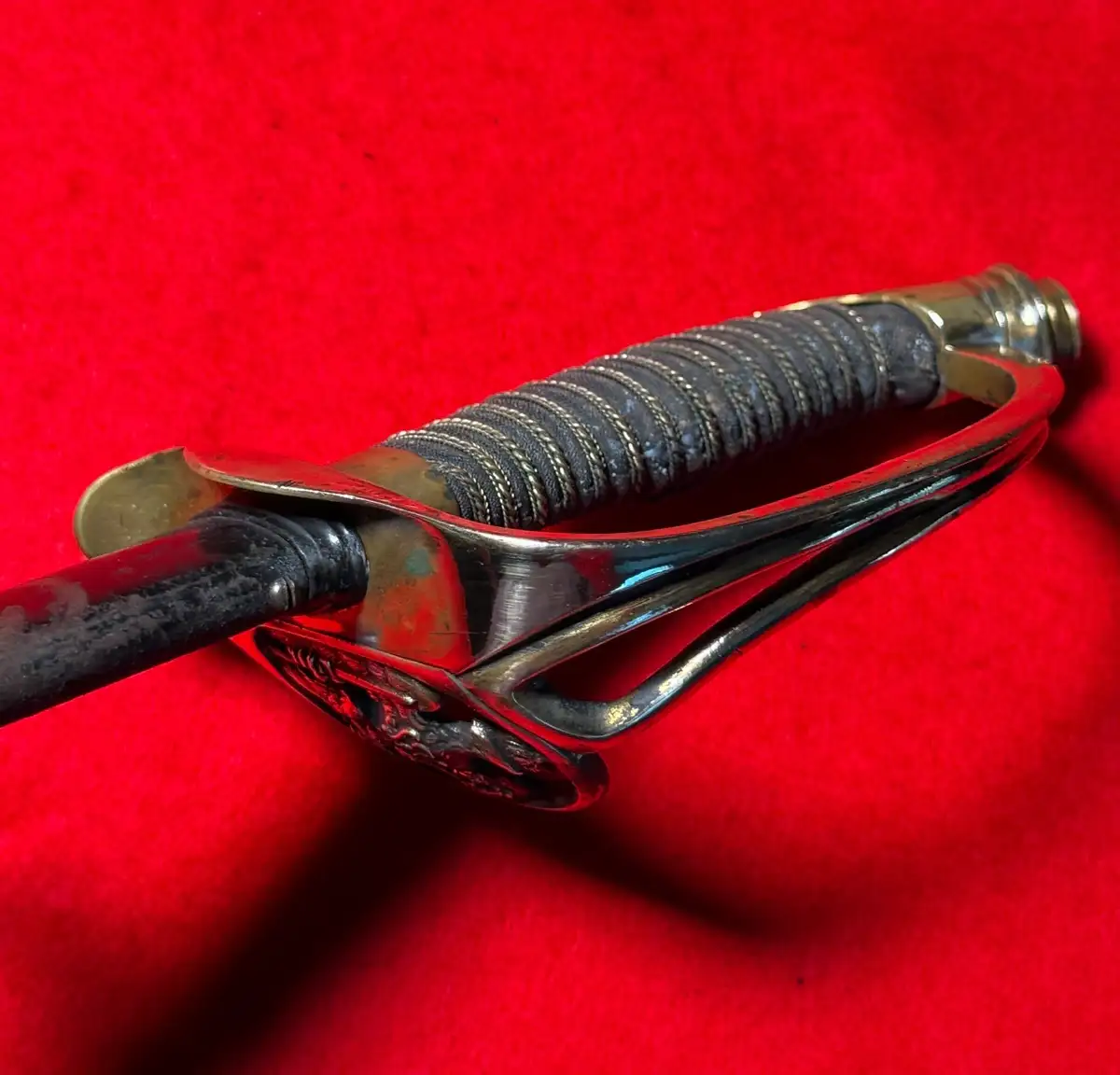 Original German WW1 M1889 Prussian Officer Sword - View 15