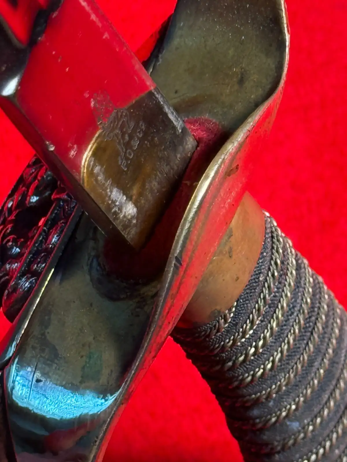 Original German WW1 M1889 Prussian Officer Sword - View 17