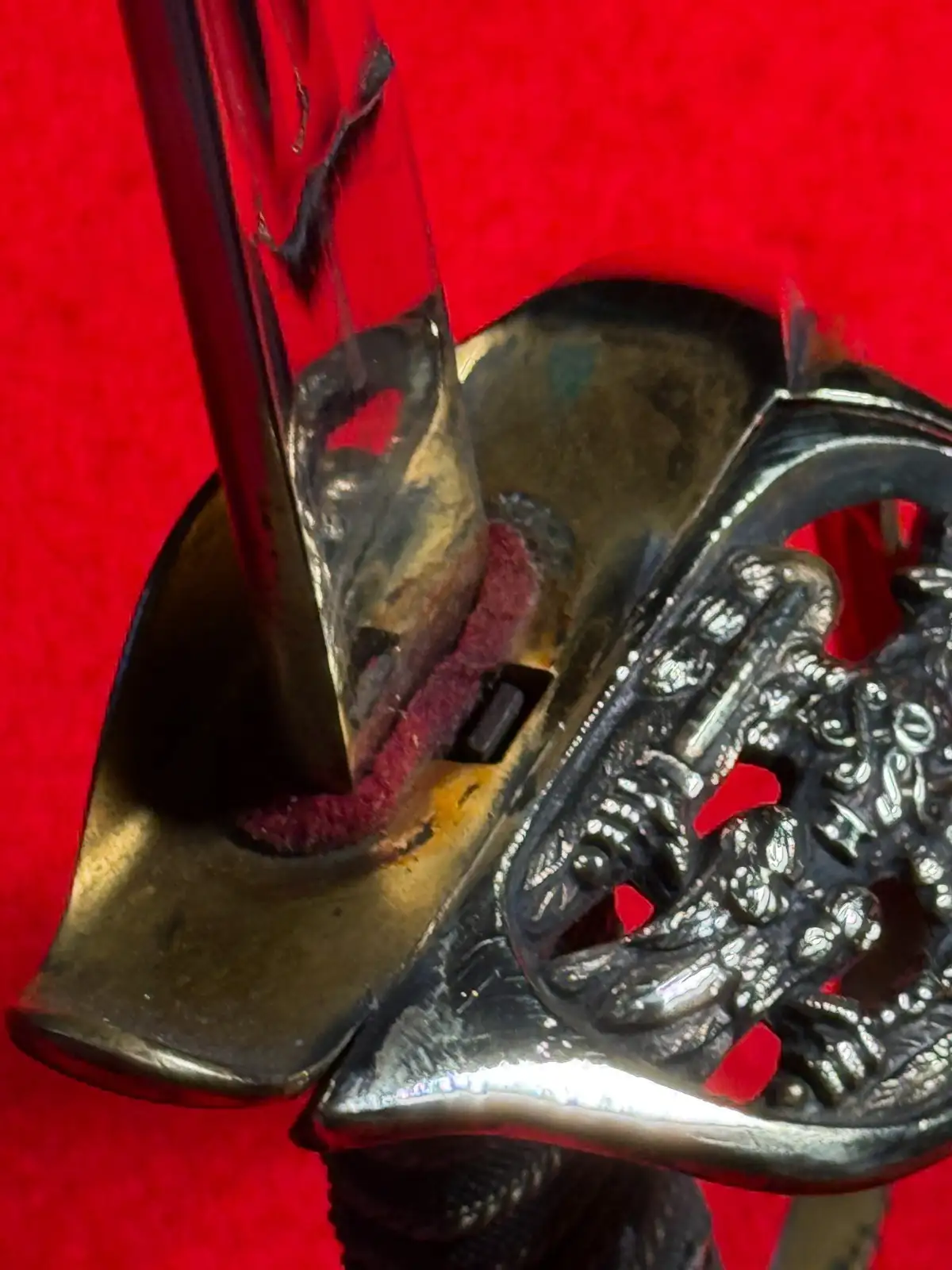 Original German WW1 M1889 Prussian Officer Sword - View 18