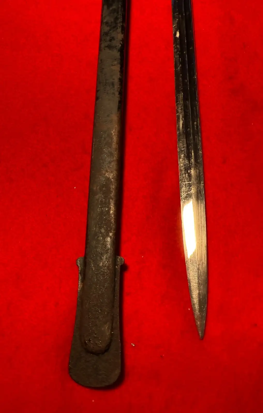 Original German WW1 M1889 Prussian Officer Sword - View 4
