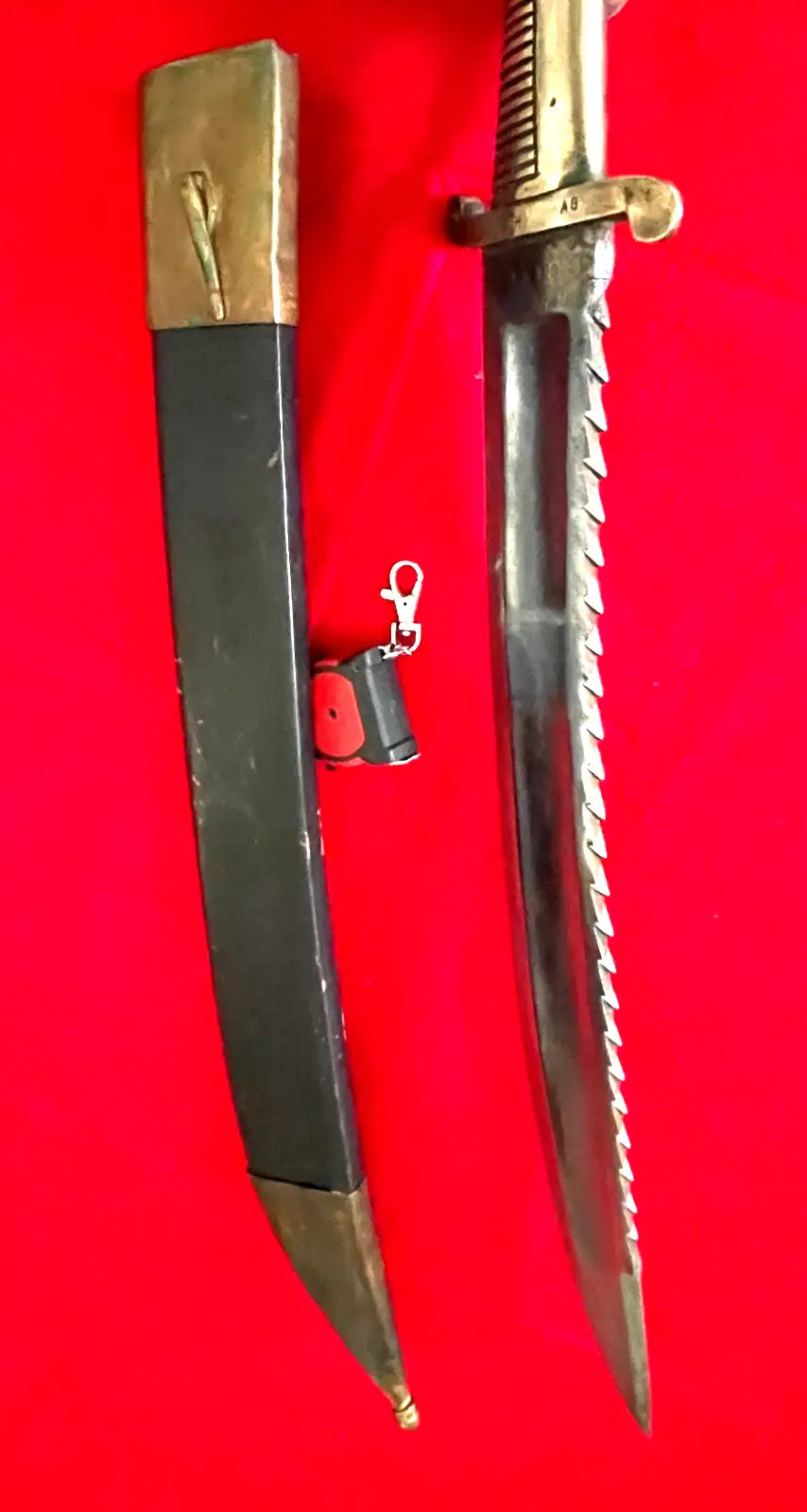 Original Russian M1826 Pioneer Tesak Short Sword alternate view