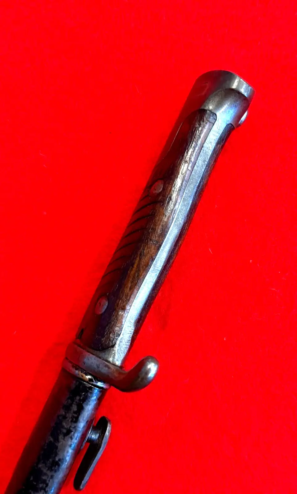 Antique Very Rare Original WWI German M1898 Sawback Bayonet - 18