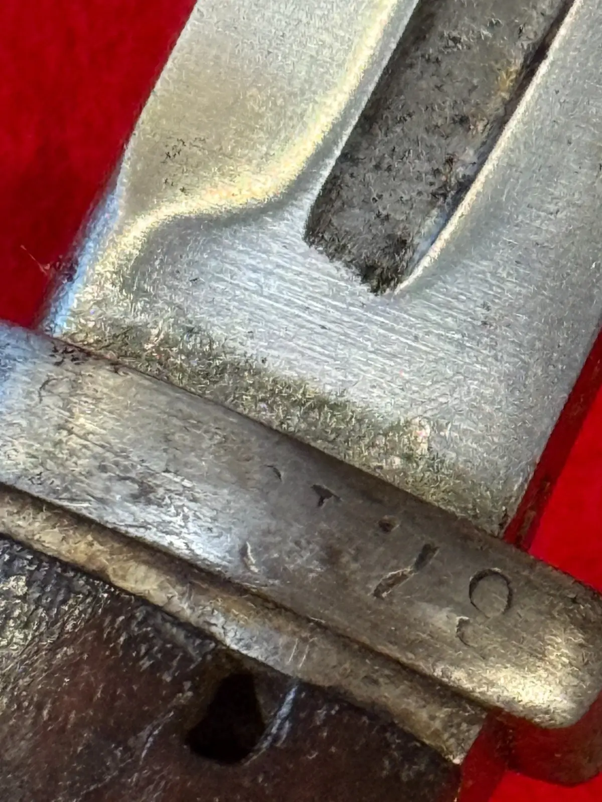 Antique Very Rare Original WWI German M1898 Sawback Bayonet - 8