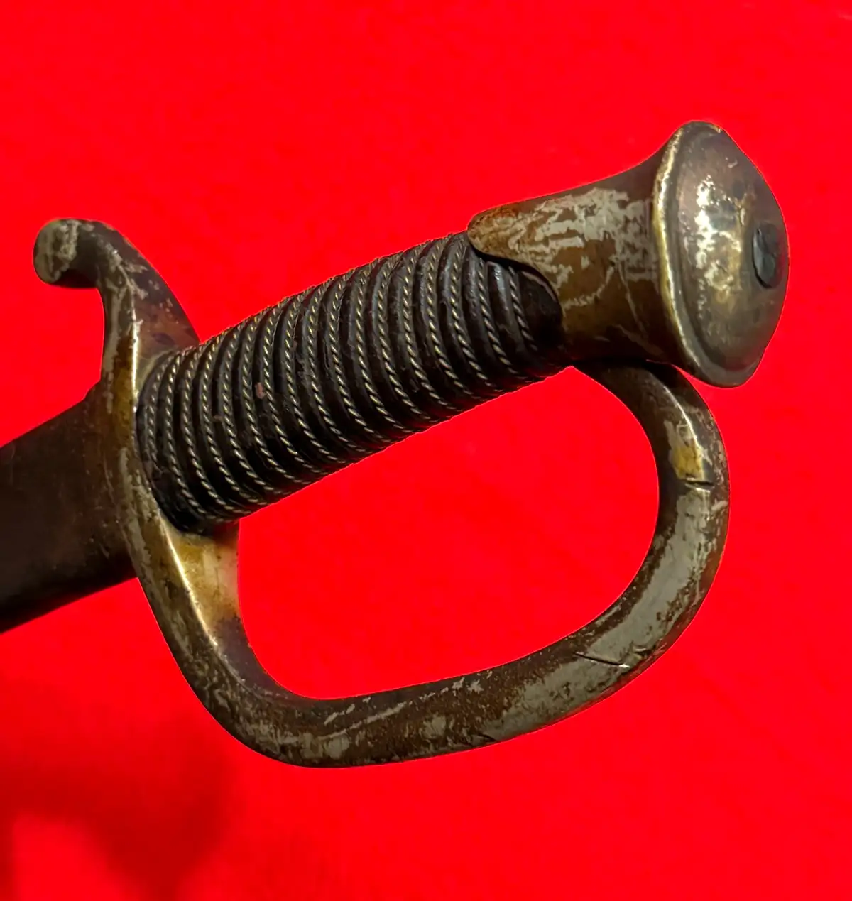 Original US Civil War Ames Artillery Sword Dated 1865 - View 17