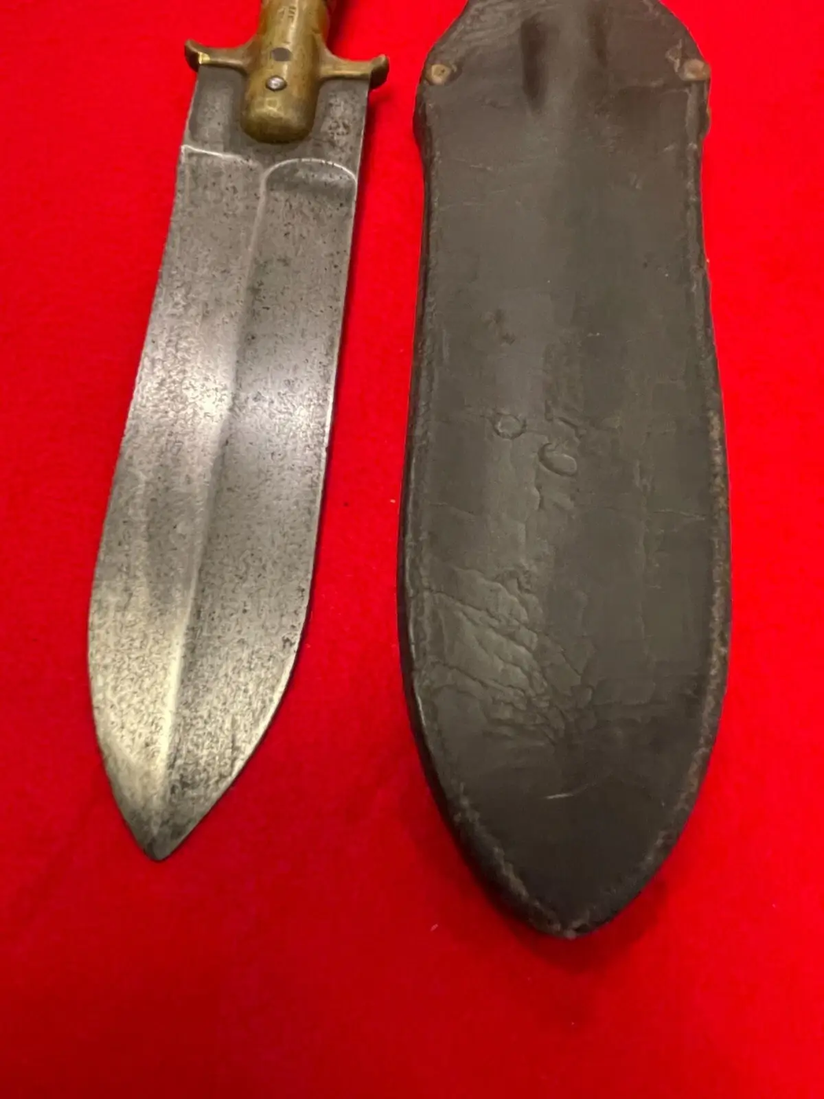 ANTIQUE MODEL 1880 SPRINGFIELD ARMORY HUNTING KNIFE - 4