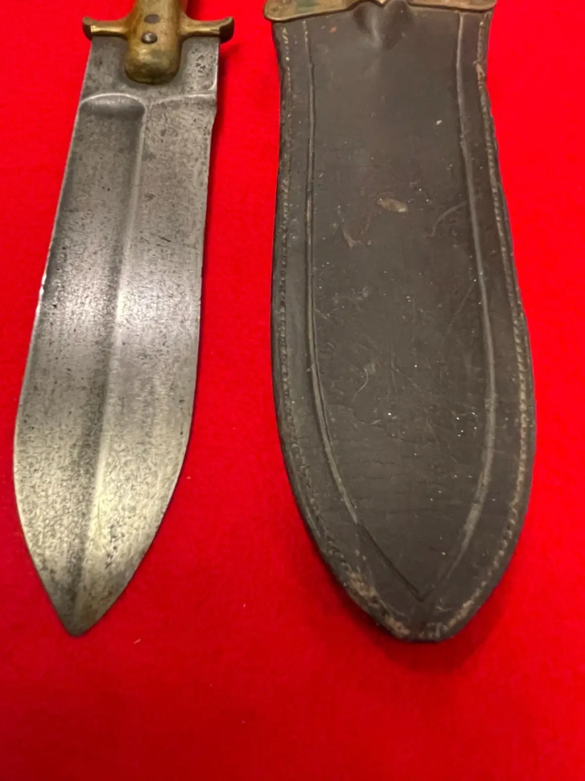 ANTIQUE MODEL 1880 SPRINGFIELD ARMORY HUNTING KNIFE - 5