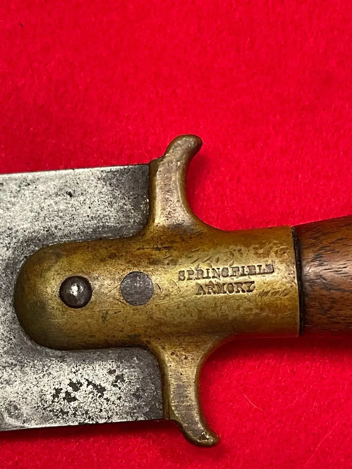 ANTIQUE MODEL 1880 SPRINGFIELD ARMORY HUNTING KNIFE - 6