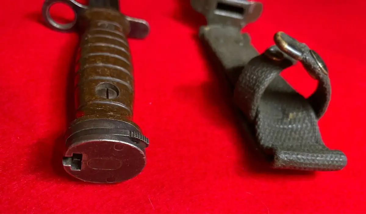 Original US Cold War AET M7 Bayonet Dated 1969 - View 7