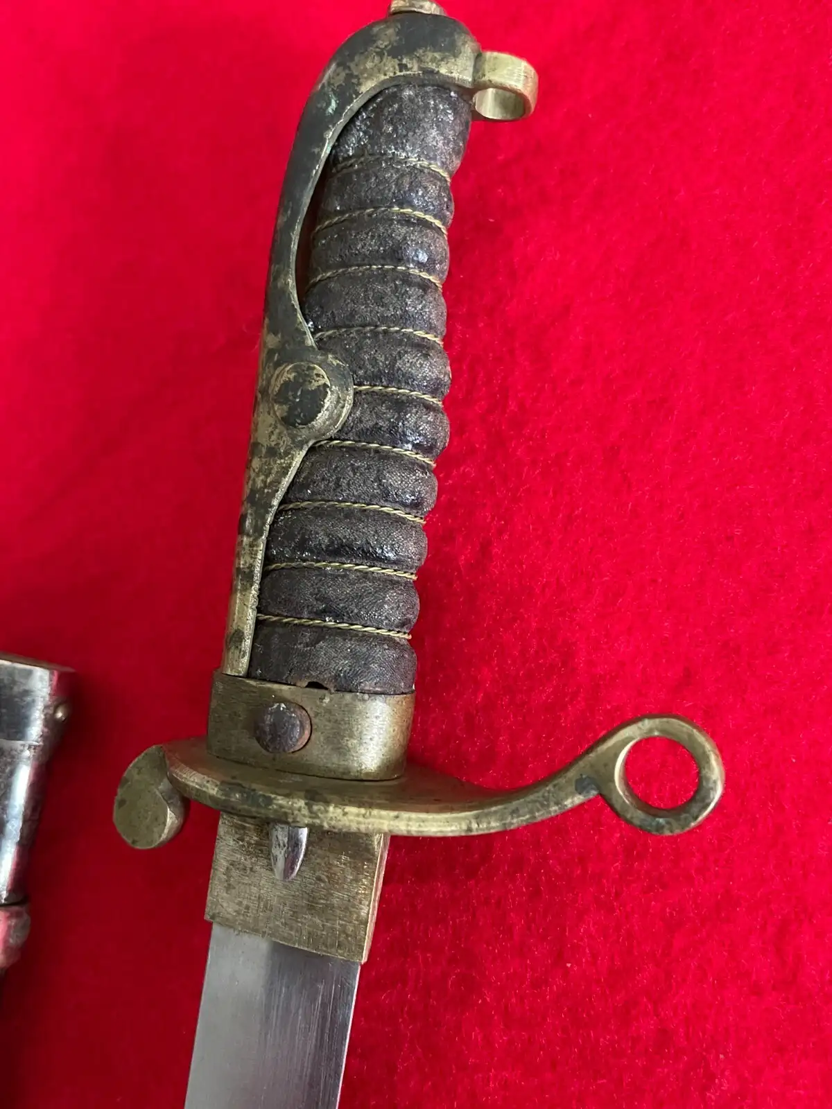 Original Japanese WW2 Police Dirk Dagger Tanto - View 4