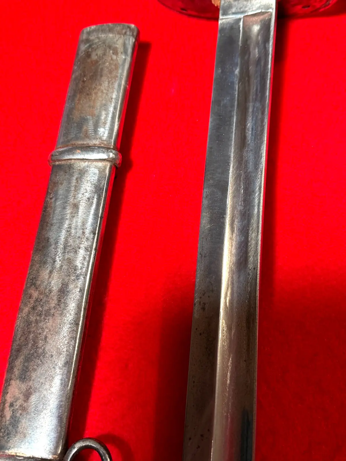 Original Antique WWI Imperial Germany Trench Boot Knife - 7