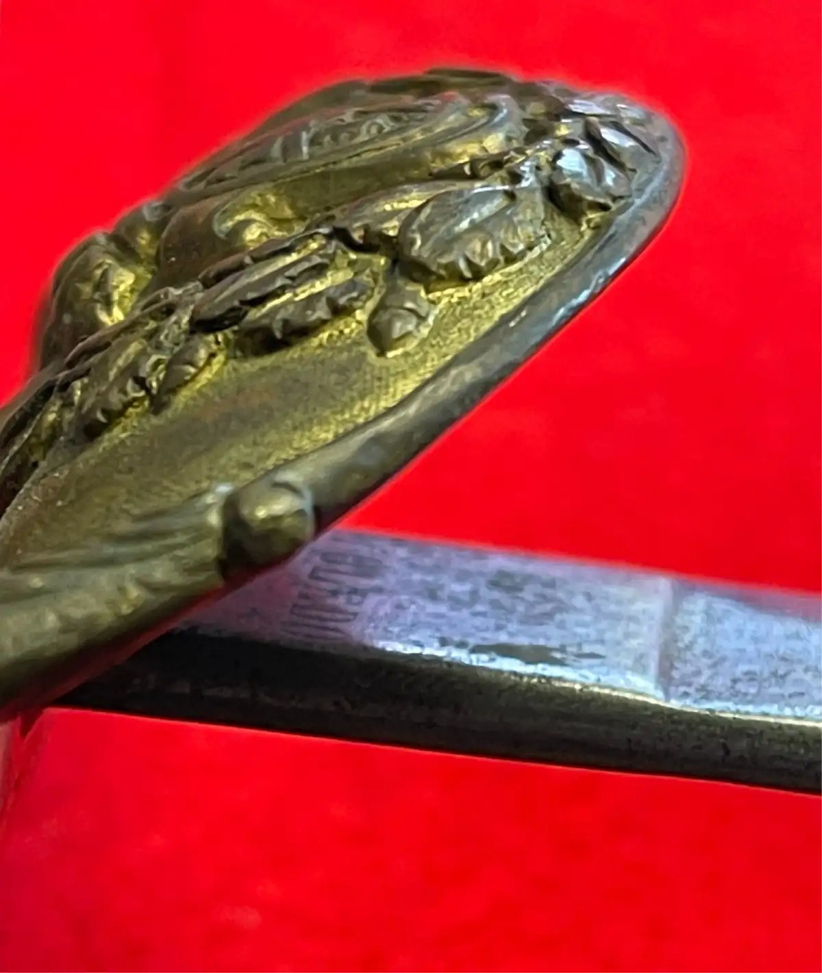 Original Spanish Toledo Officer Sword Dated 1868 - View 10