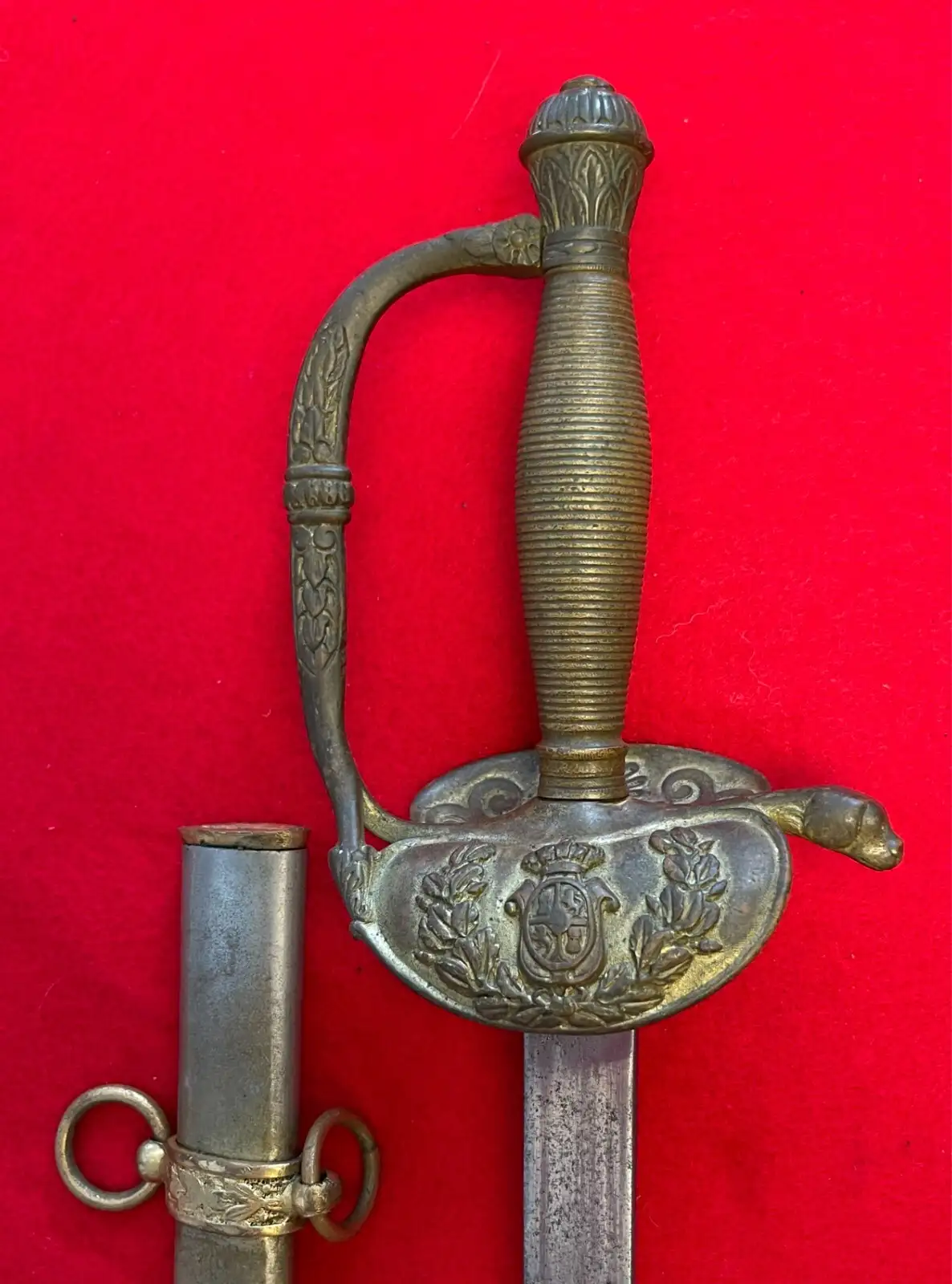 Original Spanish Toledo Officer Sword Dated 1868 - View 12